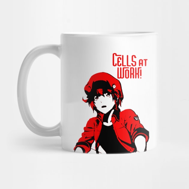 Red Blood Cell Hataraku Saibou by OtakuPapercraft